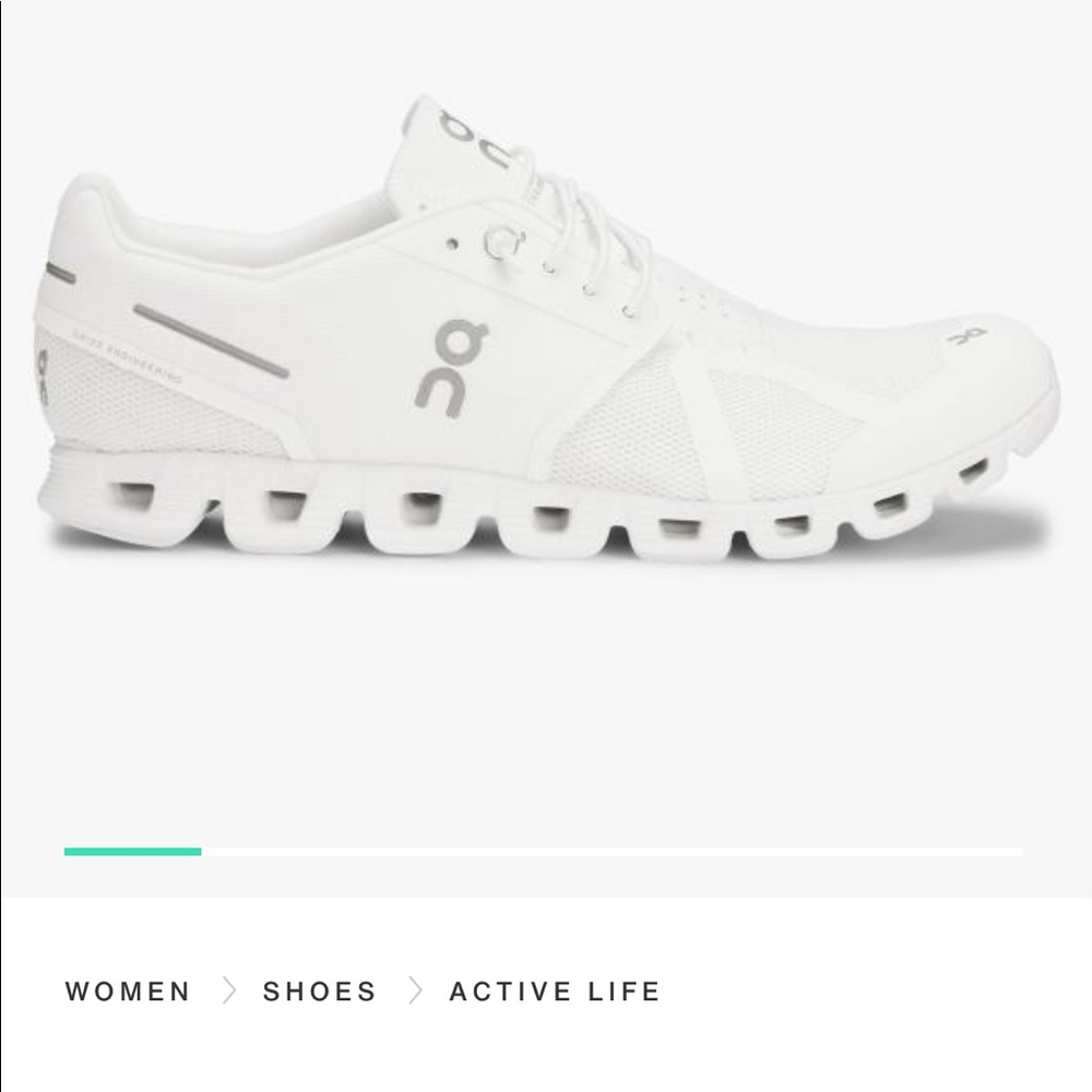 Women’s size 10 white cloud running shoes